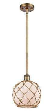 Mini Pendants Glass Down by Innovations ( 405 | 516-1S-BB-G121-8RB Ballston ) 