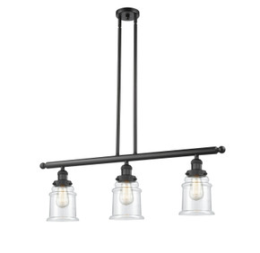 Linear/Island 3 Light Bar by Innovations ( 405 | 213-BK-G182-LED Franklin Restoration ) 