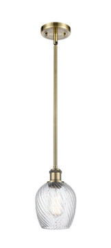 Mini Pendants Glass Down by Innovations ( 405 | 516-1S-AB-G292-LED Ballston ) 
