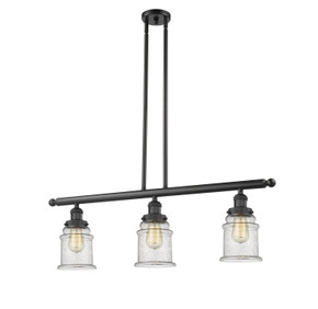 Linear/Island 3 Light Bar by Innovations ( 405 | 213-BK-G184-LED Franklin Restoration ) 