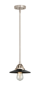 Mini Pendants Exposed Lamps by Innovations ( 405 | 288-1S-SN-M6-BK Nouveau 2 ) 