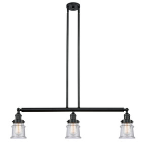 Linear/Island 3 Light Bar by Innovations ( 405 | 213-BK-G184S-LED Franklin Restoration ) 