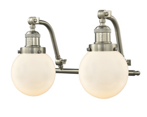 Bathroom Fixtures Two Lights by Innovations ( 405 | 515-2W-SN-G201-6 Franklin Restoration ) 