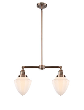 Linear/Island 2 Light Bar by Innovations ( 405 | 209-AC-G661-7-LED Franklin Restoration ) 