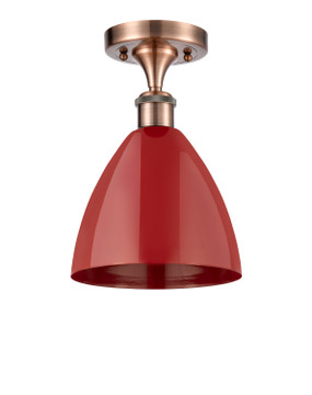 Semi-Flush Mts. Glass Down by Innovations ( 405 | 516-1C-AC-MBD-75-RD-LED Ballston ) 