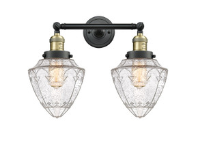 Bathroom Fixtures Two Lights by Innovations ( 405 | 208-BAB-G664-7-LED Franklin Restoration ) 