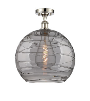 Semi-Flush Mts. Glass Down by Innovations ( 405 | 516-1C-PN-G1213-14SM Ballston ) 