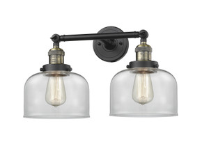 Bathroom Fixtures Two Lights by Innovations ( 405 | 208-BAB-G72 Franklin Restoration ) 
