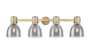 Bathroom Fixtures Four Lights by Innovations ( 405 | 464-4W-BB-G464D-7SM Downtown Urban ) 