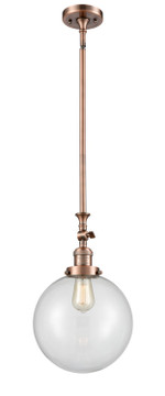 Pendants Glass Down by Innovations ( 405 | 206-AC-G202-10-LED Franklin Restoration ) 