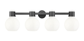 Bathroom Fixtures Four Lights by Innovations ( 405 | 464-4W-BK-G464B-7GW Downtown Urban ) 