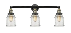 Bathroom Fixtures Three Lights by Innovations ( 405 | 205-BAB-G184-LED Franklin Restoration ) 