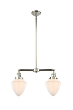 Linear/Island 2 Light Bar by Innovations ( 405 | 209-PN-G661-7-LED Franklin Restoration ) 