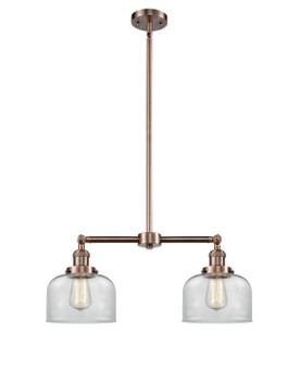 Mid. Chandeliers Glass Down by Innovations ( 405 | 209-AC-G72-LED Franklin Restoration ) 