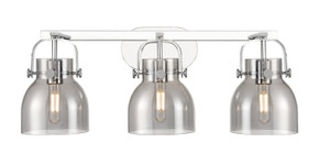 Bathroom Fixtures Three Lights by Innovations ( 405 | 423-3W-PC-G412-6SM Downtown Urban ) 