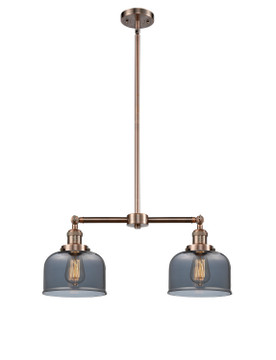 Mid. Chandeliers Glass Down by Innovations ( 405 | 209-AC-G73 Franklin Restoration ) 