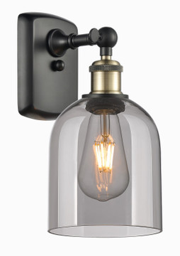 Sconces Single Glass by Innovations ( 405 | 516-1W-BAB-G558-6SM Ballston ) 