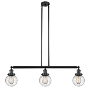 Linear/Island 3 Light Bar by Innovations ( 405 | 213-BK-G204-6 Franklin Restoration ) 
