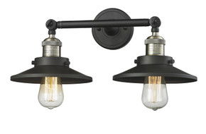 Bathroom Fixtures Two Lights by Innovations ( 405 | 208-BAB-M6 Franklin Restoration ) 
