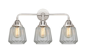 Bathroom Fixtures Three Lights by Innovations ( 405 | 288-3W-PC-G142 Nouveau 2 ) 