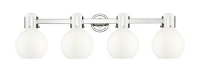 Bathroom Fixtures Four Lights by Innovations ( 405 | 464-4W-PN-G464B-7GW Downtown Urban ) 