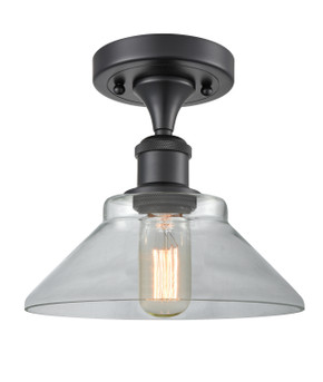 Semi-Flush Mts. Glass Down by Innovations ( 405 | 516-1C-BK-G132-LED Ballston ) 