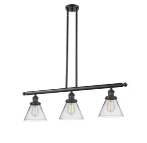 Linear/Island 3 Light Bar by Innovations ( 405 | 213-BK-G42 Franklin Restoration ) 