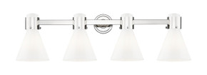 Bathroom Fixtures Four Lights by Innovations ( 405 | 464-4W-PN-G464C-7GW Downtown Urban ) 
