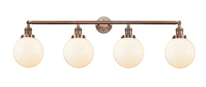 Bathroom Fixtures Four Lights by Innovations ( 405 | 215-AC-G201-8-LED Franklin Restoration ) 