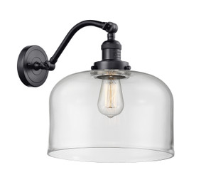 Sconces Single Glass by Innovations ( 405 | 515-1W-BK-G72-L Franklin Restoration ) 