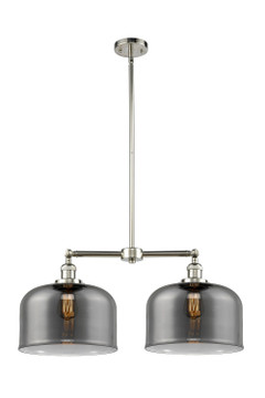 Mid. Chandeliers Glass Down by Innovations ( 405 | 209-PN-G73-L-LED Franklin Restoration ) 