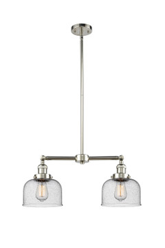 Mid. Chandeliers Glass Down by Innovations ( 405 | 209-PN-G74 Franklin Restoration ) 