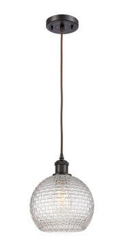Mini Pendants Glass Down by Innovations ( 405 | 516-1P-OB-G122C-8CL Ballston ) 