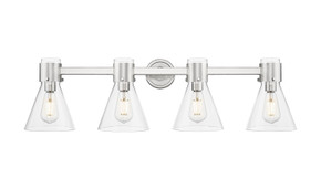 Bathroom Fixtures Four Lights by Innovations ( 405 | 464-4W-SN-G464C-7CL Downtown Urban ) 