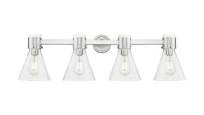 Bathroom Fixtures Four Lights by Innovations ( 405 | 464-4W-SN-G464C-7SDY Downtown Urban ) 