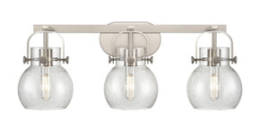 Bathroom Fixtures Three Lights by Innovations ( 405 | 423-3W-SN-G410-6SDY Downtown Urban ) 
