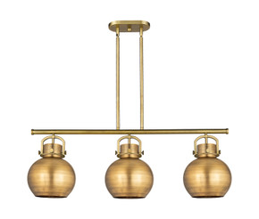 Linear/Island 3 Light Bar by Innovations ( 405 | 410-3I-BB-M410-10BB Downtown Urban ) 