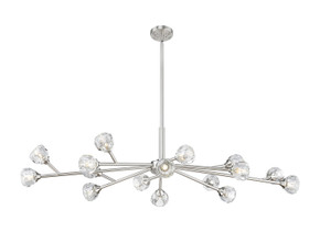 Large Chandeliers Glass Shade by Innovations ( 405 | 465-16I-PN-G465-CL Ballston Urban ) 