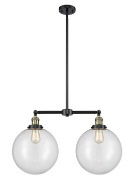 Linear/Island 2 Light Bar by Innovations ( 405 | 209-BAB-G202-12-LED Franklin Restoration ) 