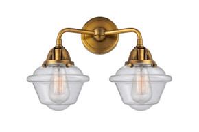 Bathroom Fixtures Two Lights by Innovations ( 405 | 288-2W-BB-G534 Nouveau 2 ) 