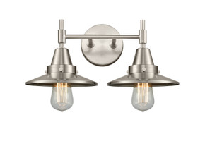 Bathroom Fixtures Two Lights by Innovations ( 405 | 447-2W-SN-M2-SN-LED Caden ) 