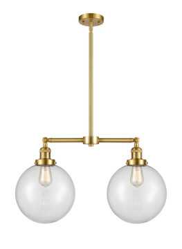 Linear/Island 2 Light Bar by Innovations ( 405 | 209-SG-G202-10 Franklin Restoration ) 