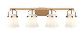 Bathroom Fixtures Four Lights by Innovations ( 405 | 423-4W-BB-G411-6WH Downtown Urban ) 
