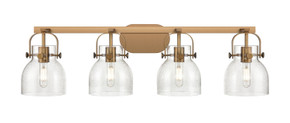 Bathroom Fixtures Four Lights by Innovations ( 405 | 423-4W-BB-G412-6SDY Downtown Urban ) 
