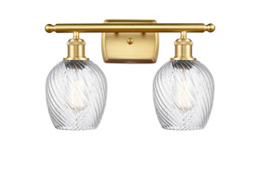 Bathroom Fixtures Two Lights by Innovations ( 405 | 516-2W-SG-G292-LED Ballston ) 