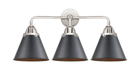 Bathroom Fixtures Three Lights by Innovations ( 405 | 288-3W-PC-M13-BK Nouveau 2 ) 