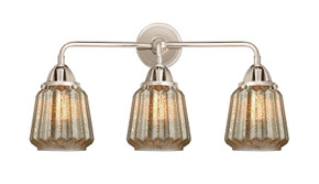 Bathroom Fixtures Three Lights by Innovations ( 405 | 288-3W-PN-G146-LED Nouveau 2 ) 