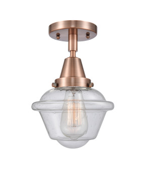 Semi-Flush Mts. Glass Down by Innovations ( 405 | 447-1C-AC-G534-LED Caden ) 