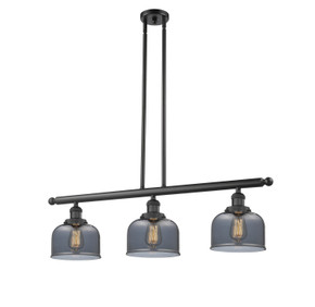 Linear/Island 3 Light Bar by Innovations ( 405 | 213-BK-G73-LED Franklin Restoration ) 