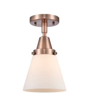 Semi-Flush Mts. Glass Down by Innovations ( 405 | 447-1C-AC-G61-LED Caden ) 